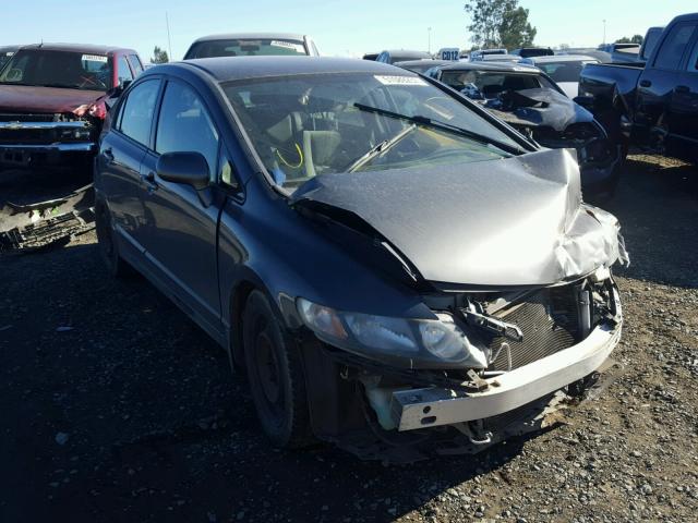 2HGFA16529H347694 - 2009 HONDA CIVIC LX GRAY photo 1