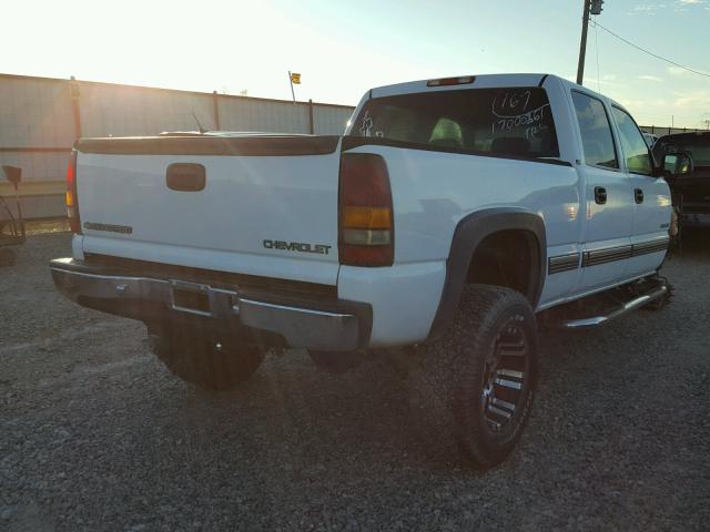 1GCGK13U52F119899 - 2002 CHEVROLET SILVERADO WHITE photo 4