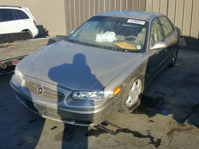 2G4WB55KX11312582 - 2001 BUICK REGAL LS BEIGE photo 2