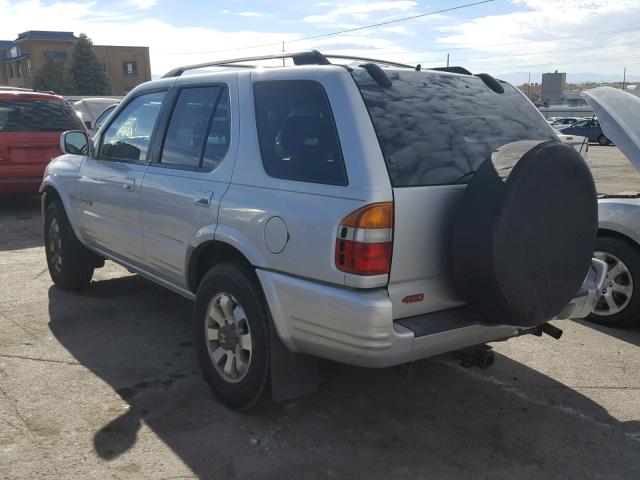 4S6CM58W0X4420502 - 1999 HONDA PASSPORT E 银色 照片 3