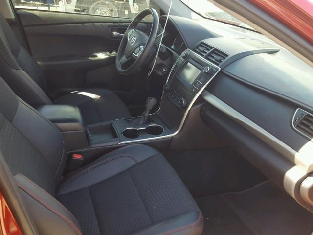 4T1BF1FK1FU978901 - 2015 TOYOTA CAMRY LE ბურგუნდია ფოტო 5