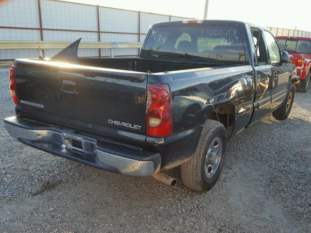 2GCEC19V131232701 - 2003 CHEVROLET SILVERADO BLACK photo 4