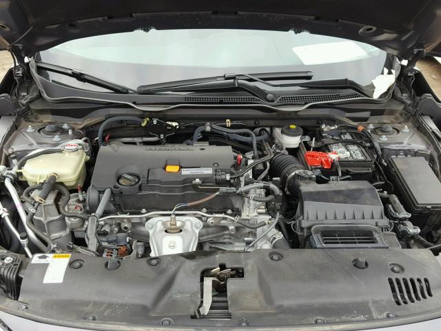 19XFC2F55GE084558 - 2016 HONDA CIVIC LX GRAY photo 7