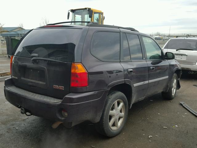 1GKDT13S082162386 - 2008 GMC ENVOY PURPLE photo 4