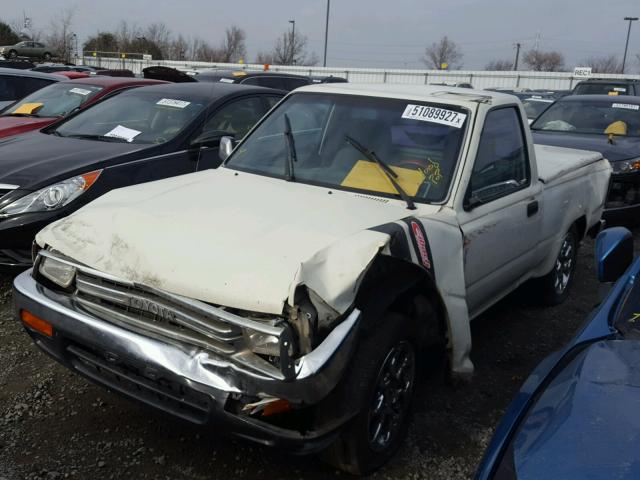 JT4RN81P9K0010354 - 1989 TOYOTA PICKUP 1/2 WHITE photo 2