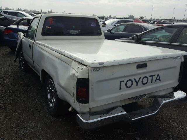 JT4RN81P9K0010354 - 1989 TOYOTA PICKUP 1/2 WHITE photo 3