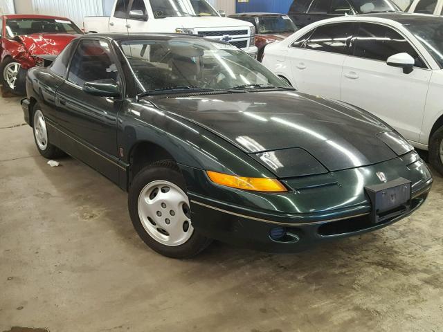 1G8ZH1273TZ138609 - 1996 SATURN SC2 GREEN photo 1