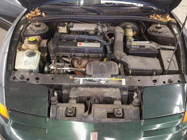 1G8ZH1273TZ138609 - 1996 SATURN SC2 GREEN photo 7