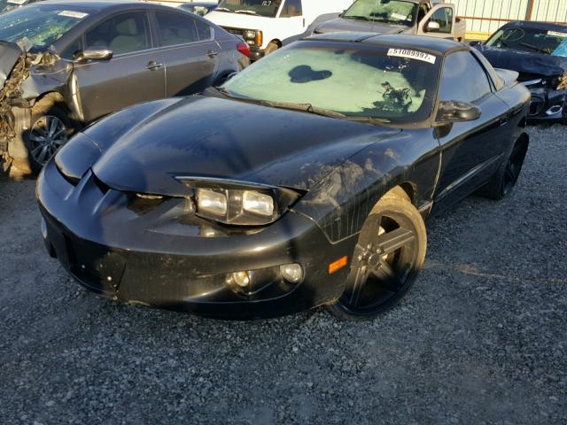 2G2FS22K5X2211576 - 1999 PONTIAC FIREBIRD BLACK photo 2