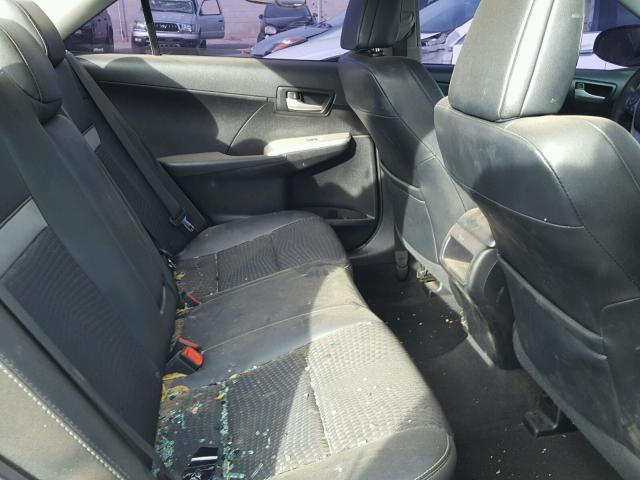 4T1BF1FK7CU614350 - 2012 TOYOTA CAMRY BASE WHITE photo 6