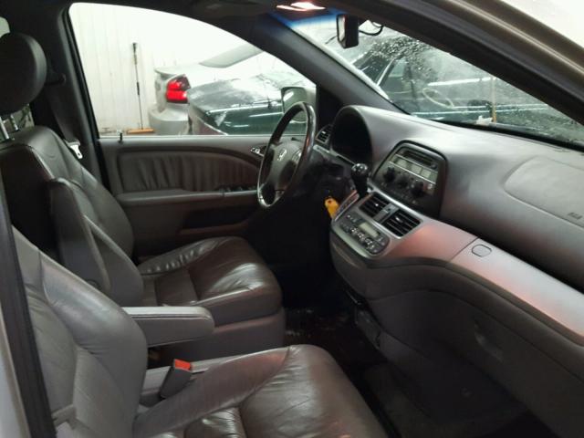 5FNRL38638B418669 - 2008 HONDA ODYSSEY EX SILVER photo 5