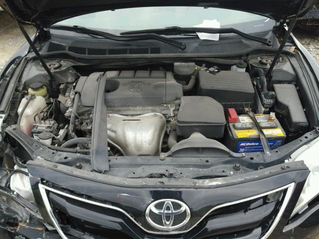 4T4BF3EK5BR099883 - 2011 TOYOTA CAMRY BASE BLACK photo 7