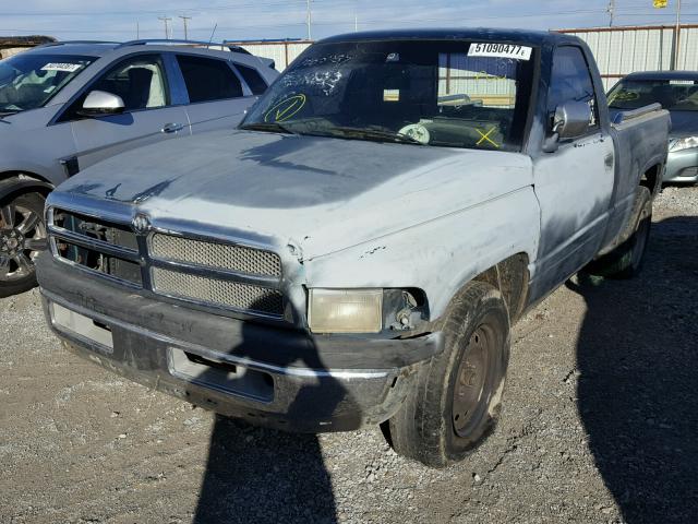 3B7HC16Y0RM564741 - 1994 DODGE RAM 1500 GRAY photo 2