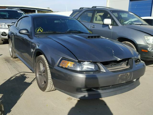 1FAFP42RX4F199415 - 2004 FORD MUSTANG MA GRAY photo 1