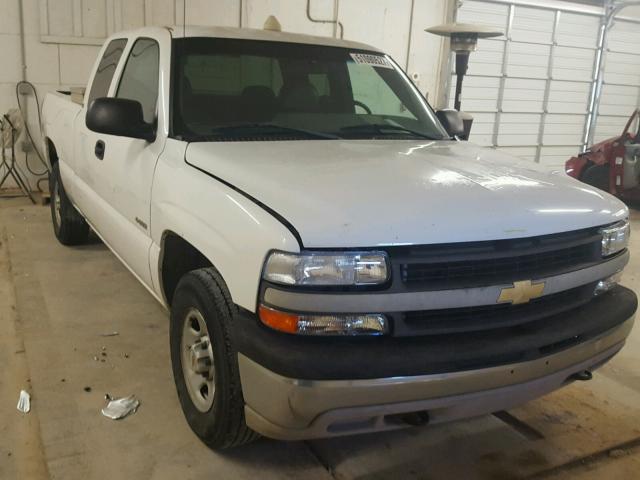 2GCEK19V311382583 - 2001 CHEVROLET SILVERADO WHITE photo 1