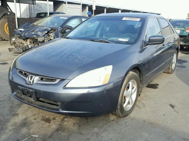 1HGCM56715A129113 - 2005 HONDA ACCORD EX CHARCOAL photo 2