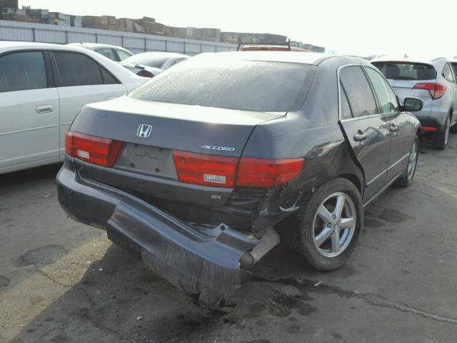 1HGCM56715A129113 - 2005 HONDA ACCORD EX CHARCOAL photo 4