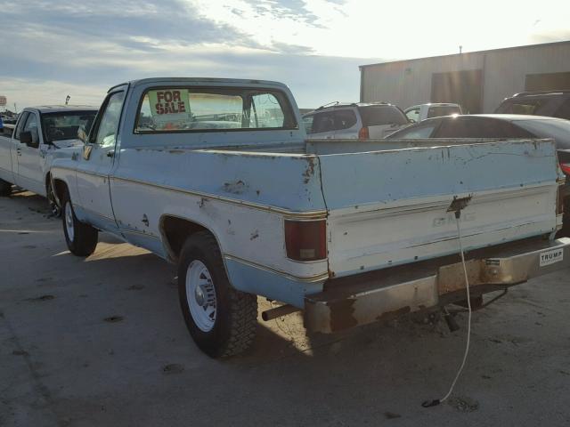 TCL247Z501951 - 1977 GMC PICKUP BLUE photo 3