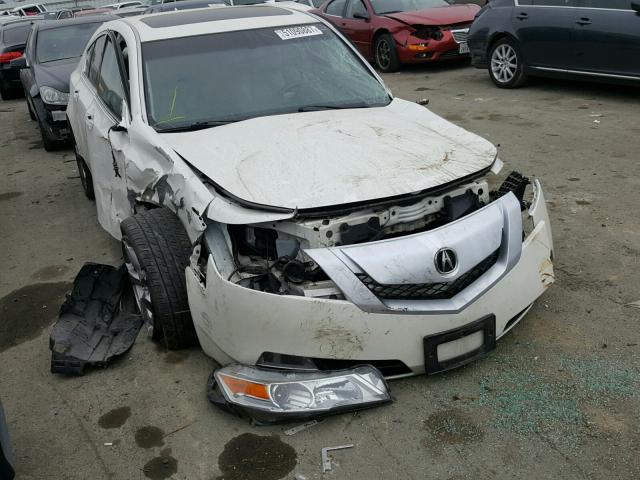 19UUA96579A001600 - 2009 ACURA TL WHITE photo 1