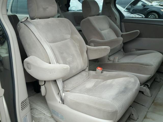 5TDZK23C97S044797 - 2007 TOYOTA SIENNA CE TAN photo 6