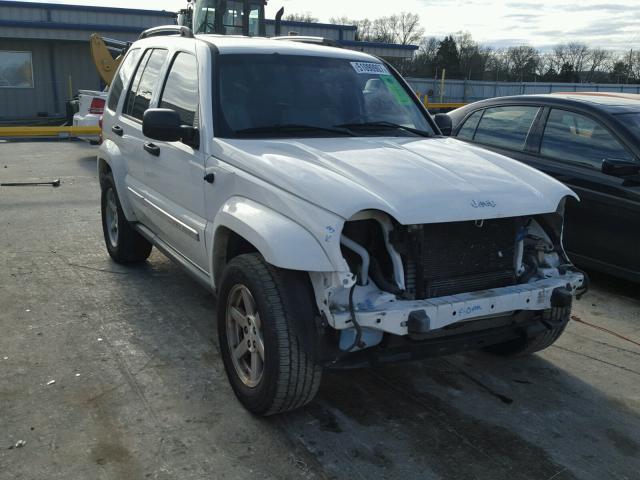 1J4GK58K65W600144 - 2005 JEEP LIBERTY LI WHITE photo 1