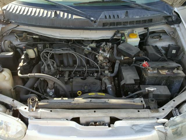 4N2XN11T8YD847297 - 2000 NISSAN QUEST SE SILVER photo 7