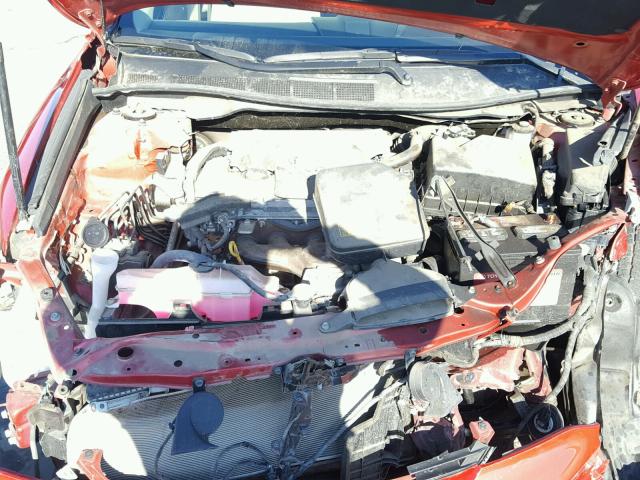 4T1BF1FK6CU511842 - 2012 TOYOTA CAMRY BASE RED photo 7