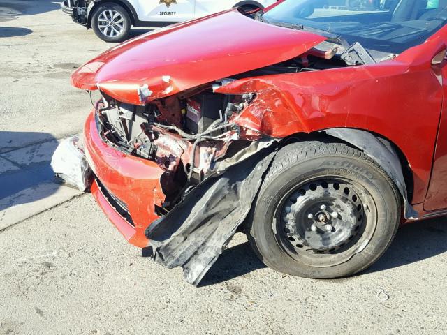 4T1BF1FK6CU511842 - 2012 TOYOTA CAMRY BASE RED photo 9