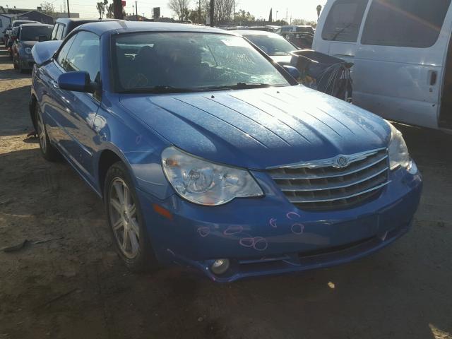 1C3LC65M38N264626 - 2008 CHRYSLER SEBRING LI BLUE photo 1