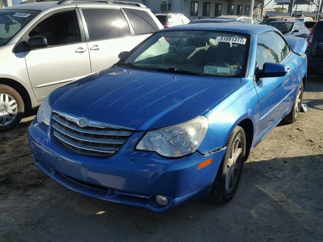 1C3LC65M38N264626 - 2008 CHRYSLER SEBRING LI BLUE photo 2