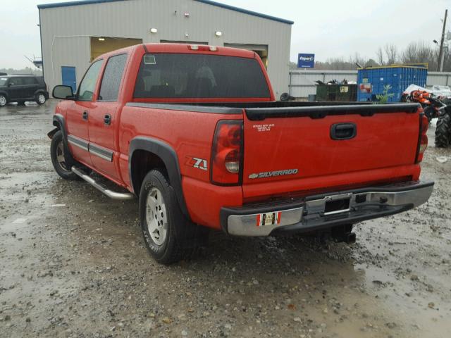 2GCEK13Z471114128 - 2007 CHEVROLET SILVERADO RED photo 3