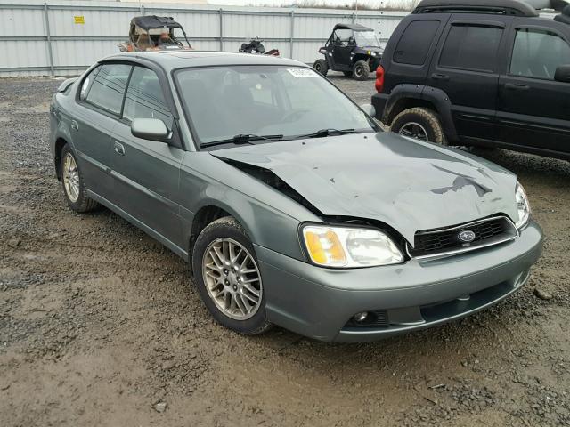 4S3BE635837211608 - 2003 SUBARU LEGACY L GREEN photo 1