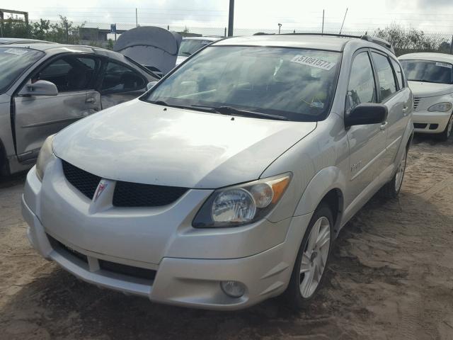 5Y2SN62LX3Z443745 - 2003 PONTIAC VIBE GT SILVER photo 2