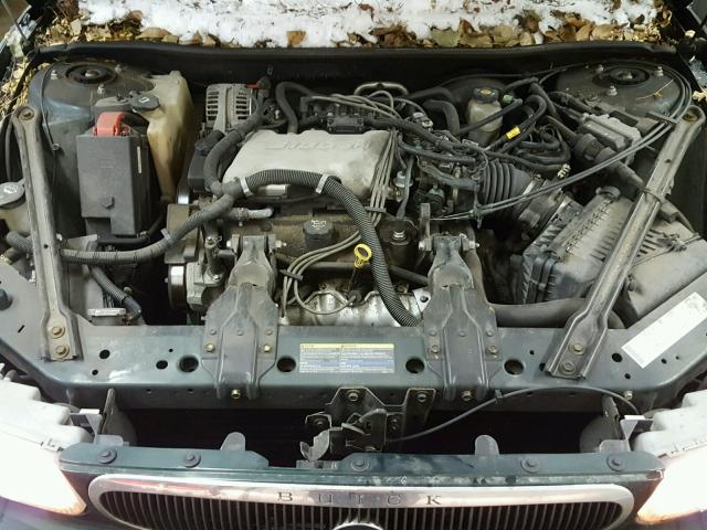 2G4WS52JX41215351 - 2004 BUICK CENTURY CU GREEN photo 7