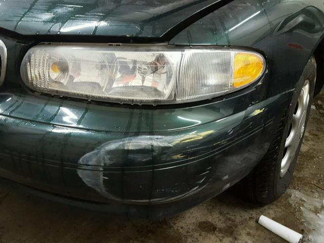 2G4WS52JX41215351 - 2004 BUICK CENTURY CU GREEN photo 9