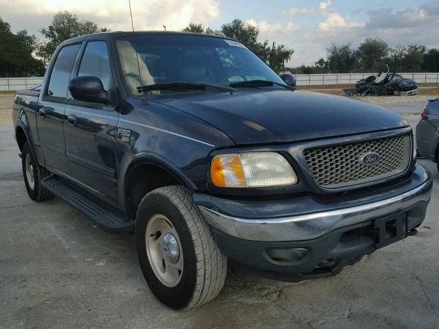 1FTRW08L31KC27175 - 2001 FORD F150 SUPER BLUE photo 1