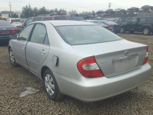 4T1BE32K53U745233 - 2003 TOYOTA CAMRY LE SILVER photo 3