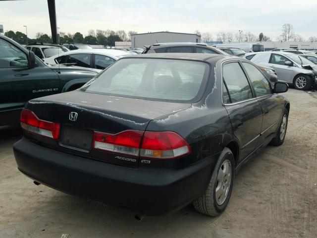 1HGCG16542A073601 - 2002 HONDA ACCORD EX BLACK photo 4