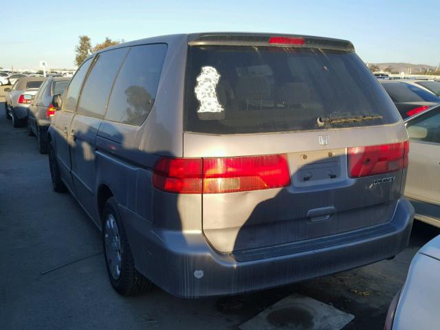 2HKRL1859YH619490 - 2000 HONDA ODYSSEY LX GRAY photo 3