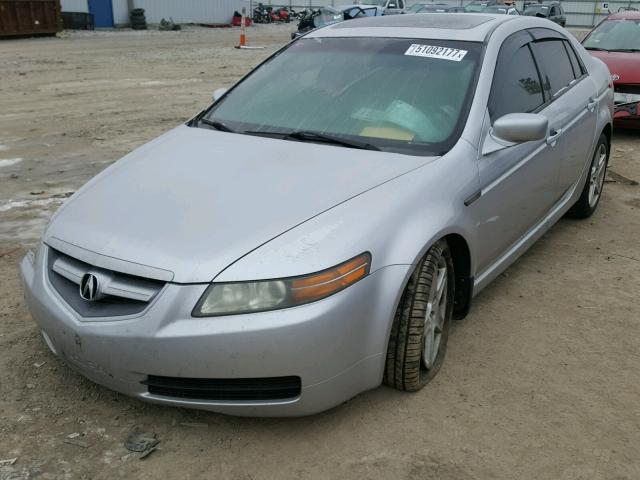 19UUA66276A012452 - 2006 ACURA 3.2TL SILVER photo 2