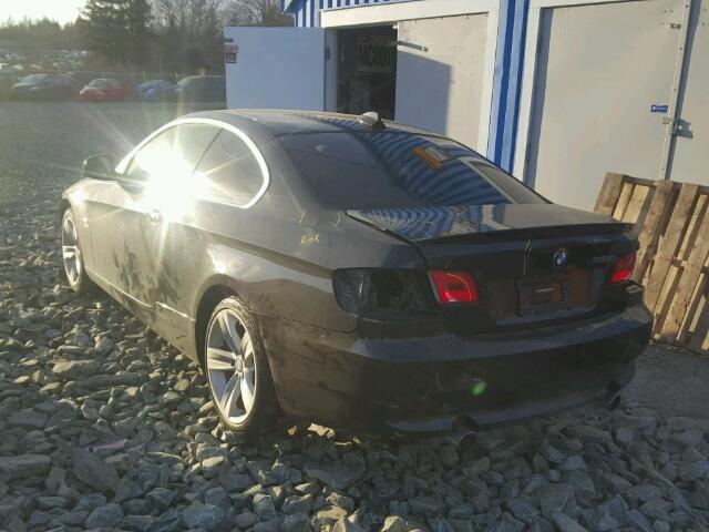 WBAWC7C58AE270869 - 2010 BMW 335 XI Negro foto 3
