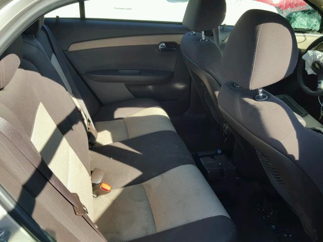 1G1ZB5EBXAF243346 - 2010 CHEVROLET MALIBU LS თაფლისფერი ფოტო 6