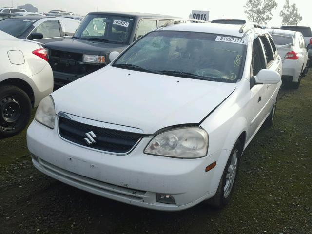 KL5JJ86Z06K306592 - 2006 SUZUKI FORENZA PR WHITE photo 2