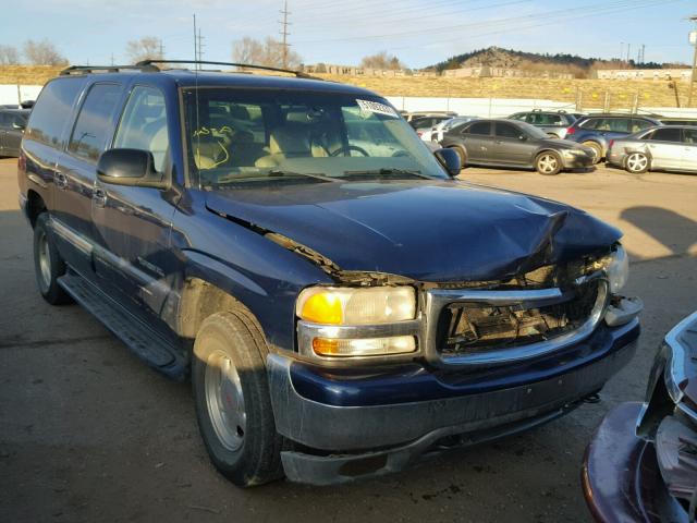 3GKFK16T21G224366 - 2001 GMC YUKON XL K BLUE photo 1