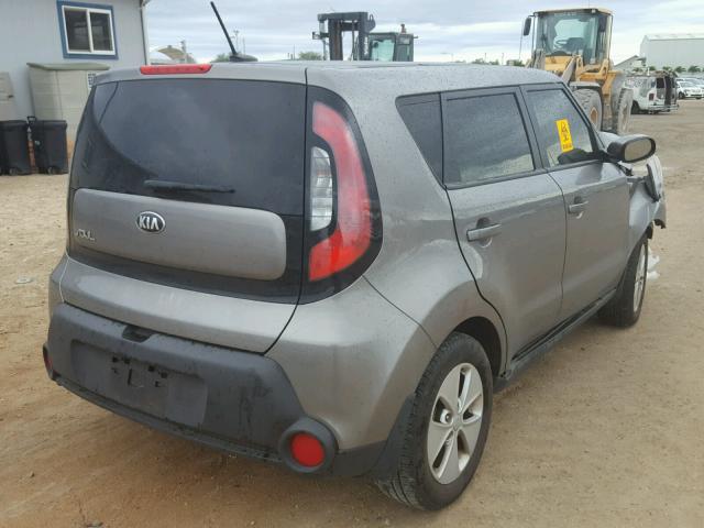 KNDJN2A2XG7356359 - 2016 KIA SOUL GRAY photo 4