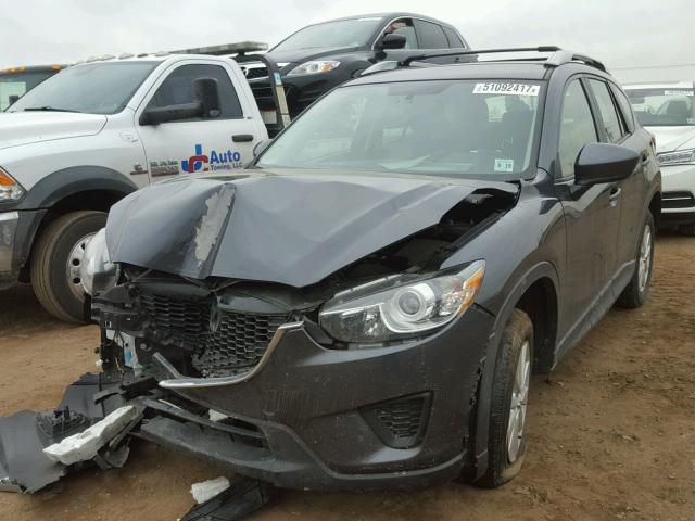 JM3KE4BE0E0392776 - 2014 MAZDA CX-5 SPORT GRAY photo 2