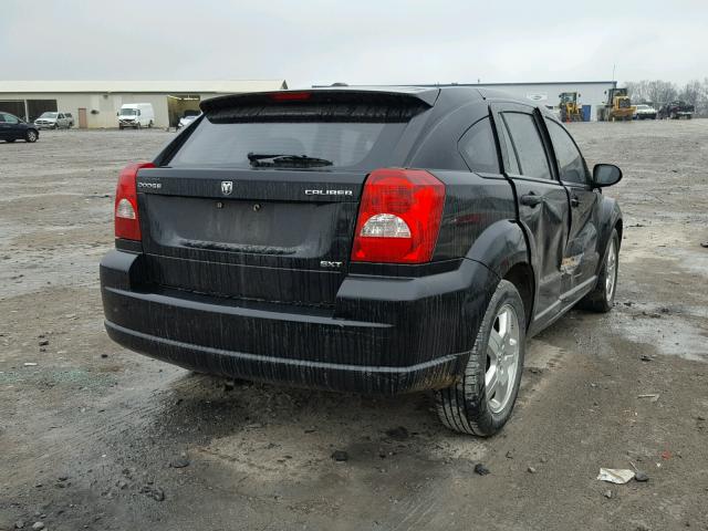 1B3HB48A19D132032 - 2009 DODGE CALIBER SX BLACK photo 4