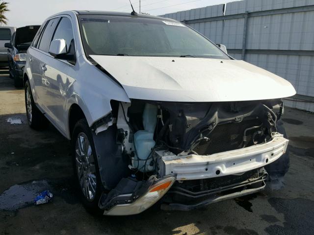 2FMDK49C49BA65795 - 2009 FORD EDGE LIMIT WHITE photo 1