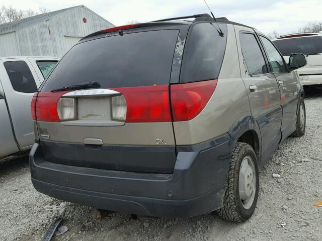 3G5DB03E12S508838 - 2002 BUICK RENDEZVOUS BEIGE photo 4