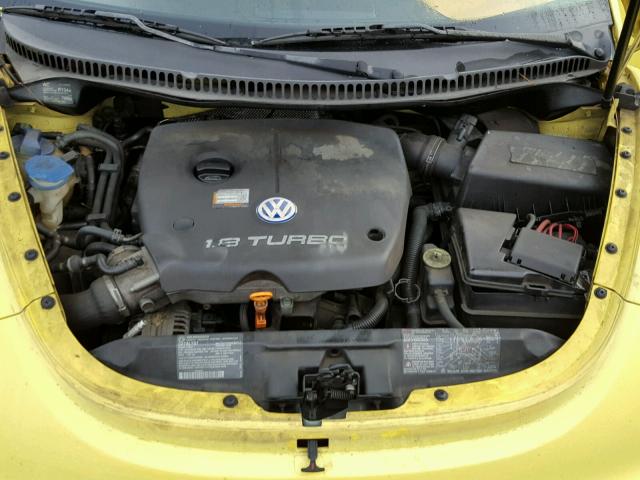 3VWCD21C9YM437488 - 2000 VOLKSWAGEN NEW BEETLE 黄色 照片 7